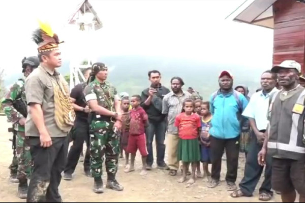 Jenderal Bintang 3 Kostrad Tembus Pedalaman Papua, Temui Prajurit Tengkorak di Sarang KKB