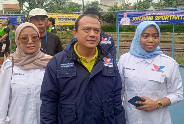 DPW Partai Perindo DKI Jakarta Gelar Turnamen Bola Voli di Pesanggrahan