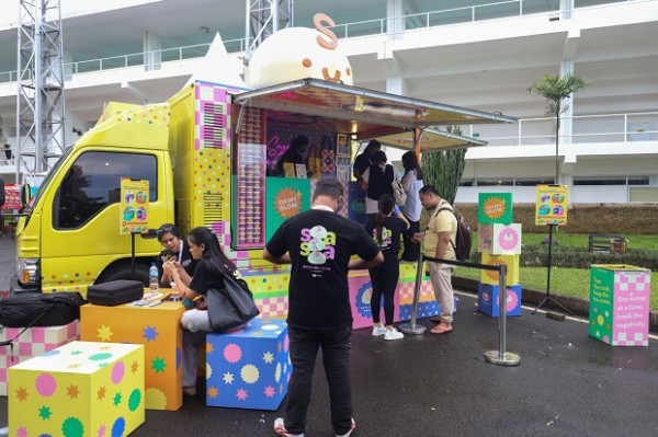 Sasa Ice Cream Hadir di Sound of Love The Festival, Taburkan Keceriaan bagi Ribuan Pengunjung