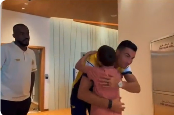 Momen Haru Bocah Gempa Dahsyat Suriah Bertemu Cristiano Ronaldo