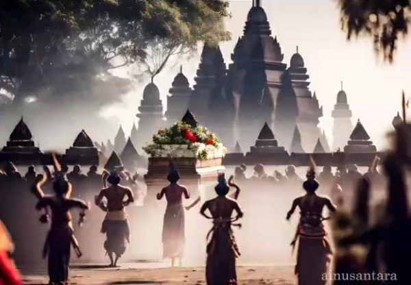Pilu dan Diselimuti Kesedihan, Begini Gambaran Istana Majapahit saat Raden Wijaya Mangkat