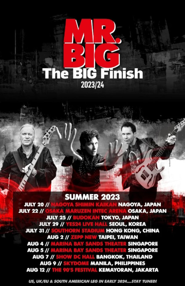 Umumkan Tur Dunia 2023, Mr. Big Akan Singgahi Indonesia pada 12 Agustus