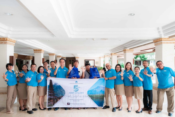 Hotel Nikko Bali Merayakan HUT Ke-5 Dengan Kegiatan Saling Berbagi