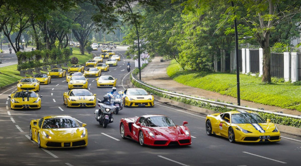 Profil Ferrari Owner Club Indonesia (FOCI), Komunitas Pemilik Ferrari Beranggotakan Konglomerat Indonesia