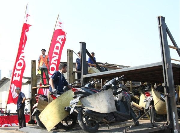 Punya Motor Honda, Cermati Cara Mudik Lebaran Gratis Ini