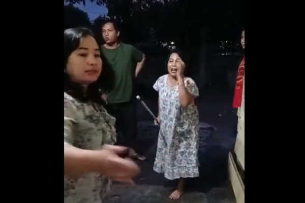 Viral! Kapolsek Torgamba Terekam Bertengkar dengan Istri Personel Polisi