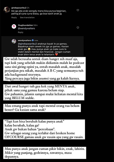 Wendy Walters Geram Disebut Ogah Punya Anak dan Bisa Miliki Harta Berkat Reza Arap