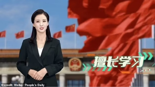China Bikin Presenter Digital Kecerdasan Buatan dengan Kemampuan Setara 1.000 Pembawa Berita