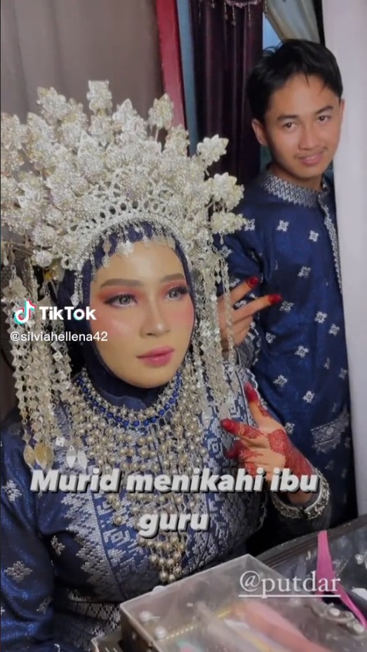 Viral! Murid Jatuh Cinta pada Guru Sekolahnya, Menikah usai Menunggu 5 Tahun