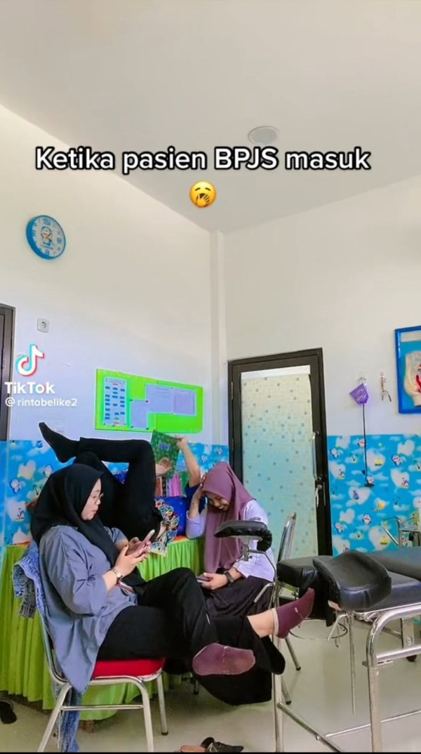 Viral! Nakes Bikin Konten Perbandingan Penanganan Pasien Umum dan BPJS, Ramai Dokter Beri Kritikan