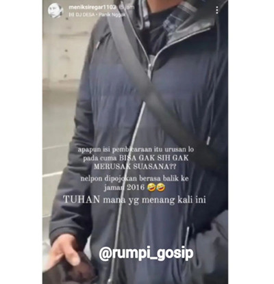 Raffi Ahmad Kepergok Lakukan Video Call dengan Seorang Perempuan, Netizen Duga Mimi Bayuh