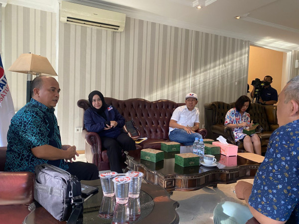 Perindo Terima Kunjungan Radio Sonora, Jubir Herbud: Program Partai Perlu Disosialisasikan Media