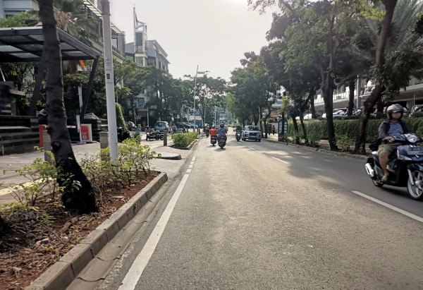 Jalan di Jakarta Selatan Lengang di Hari Pertama Puasa Ramadan 1444 Hijriah
