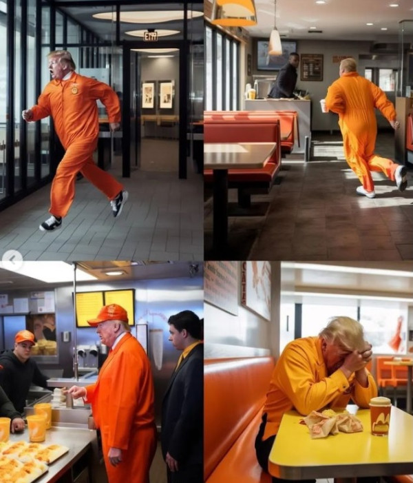 Foto Donald Trump Ditahan Viral, Ternyata Rekayasa Kecerdasan Buatan untuk Propaganda Politik