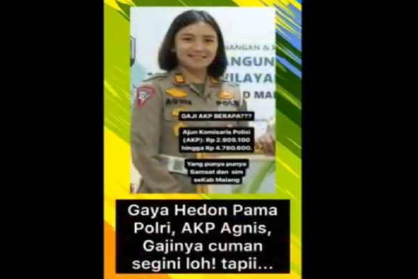 Viral Gaya Hidup Hedon Polwan Cantik AKP Agnis Juwita Manurung Diperiksa Propam