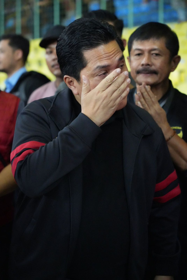 Akan Sambangi Markas FIFA, Erick Thohir Menangis Saat Doa Bersama Skuad Indonesia U-20