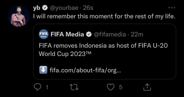 Nasib Lagu Glorious usai Indonesia Batal Jadi Tuan Rumah Piala Dunia U-20, Reza Arap: Aku Akan Mengenang Momen Ini