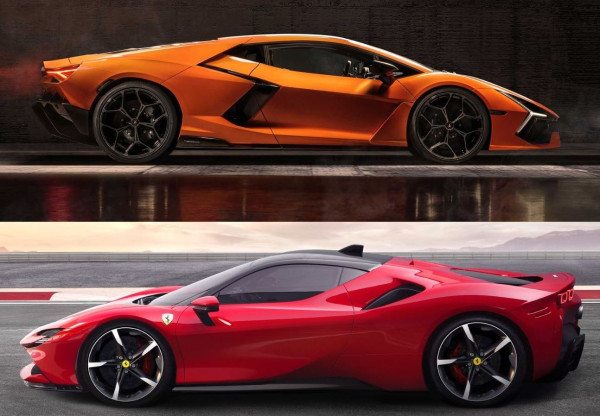 Adu Cantik Lamborghini Revuelto dengan Ferrari SF90 Stradale