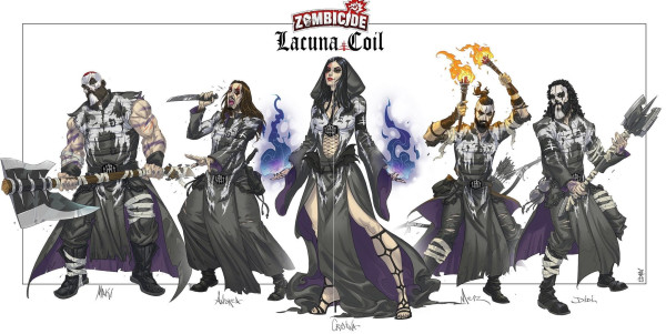 Lacuna Coil Persembahkan Single Never Dawn untuk Board Game Zombicide: White Death