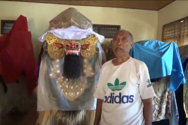 Kisah I Wayan Reka, Seniman Barong Bali yang Terus Berkarya di Usia Senja
