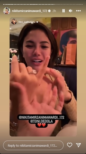 Ulang Tahun ke-37, Nikita Mirzani Dilamar Antonio Dedola