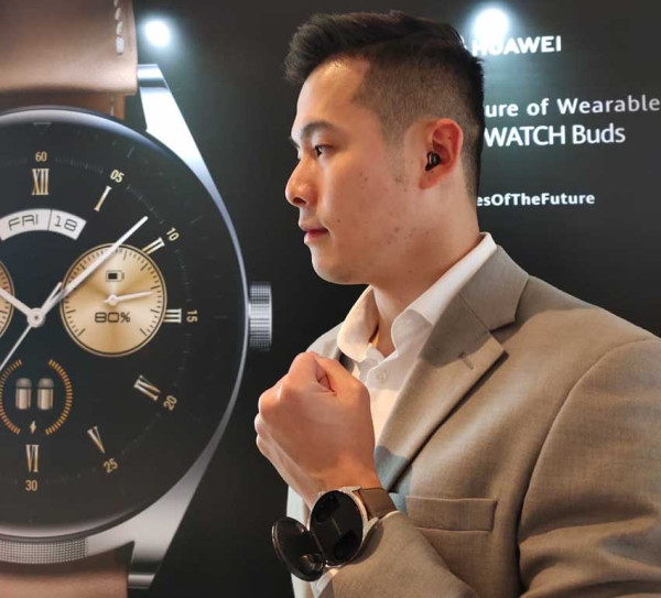 Huawei Watch Buds TWS, Smartwatch 2 in 1 Stylish dan Durabilitas Tinggi