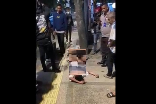 2 Pemotor Tewas Ditabrak Sedan di Jalan Diponegoro Medan