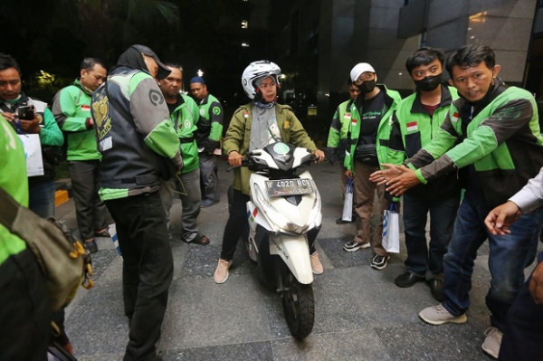 PGN Gandeng Mitra Ojek Online Sukseskan Pilot Project Konversi BBG Sepeda Motor