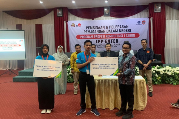 BPJAMSOSTEK-LPP Enter Tandatangani Kerjasama Jaminan Kecelakaan Kerja untuk Peserta Didik Magang