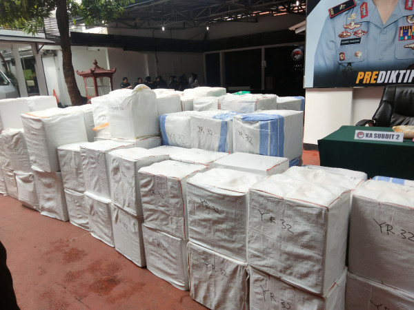 Polda Metro Rilis Tangkapan 3 Truk Narkoba di Bekasi, Begini Penampakannya