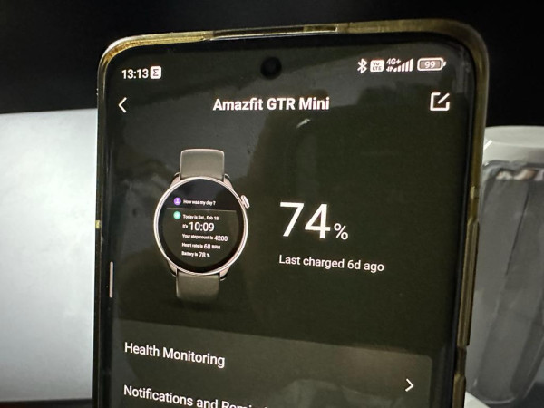 Smartwatch Amazfit GTR Mini Bisa Tampilkan Foto Selfie hingga Tema ChatGPT, Begini Caranya!