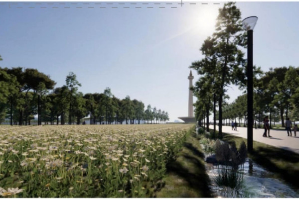 Tata Ulang Kawasan Monas Dimulai Tahun Ini, Menteri Basuki Ungkap Konsepnya