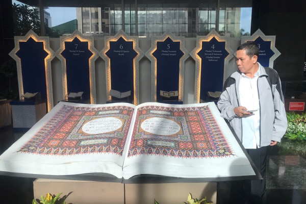 Gebyar Nuzulul Qur'an, Kemenag Pamerkan 9 Mushaf Al-Qur'an Fenomenal untuk Mengedukasi Masyarakat