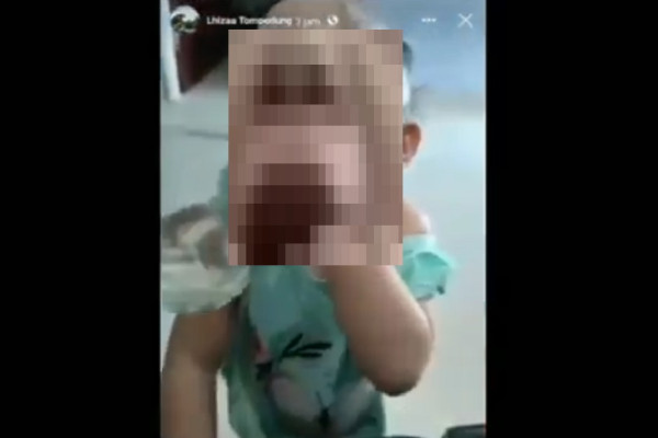 Bitung Gempar! Bapak Paksa Anak Balita Tenggak Miras Cap Tikus
