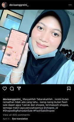 Beruntung Dapat Mobil Seharga Rp1 di Flash Sale Shopee, Perempuan Tangerang Ini Viral