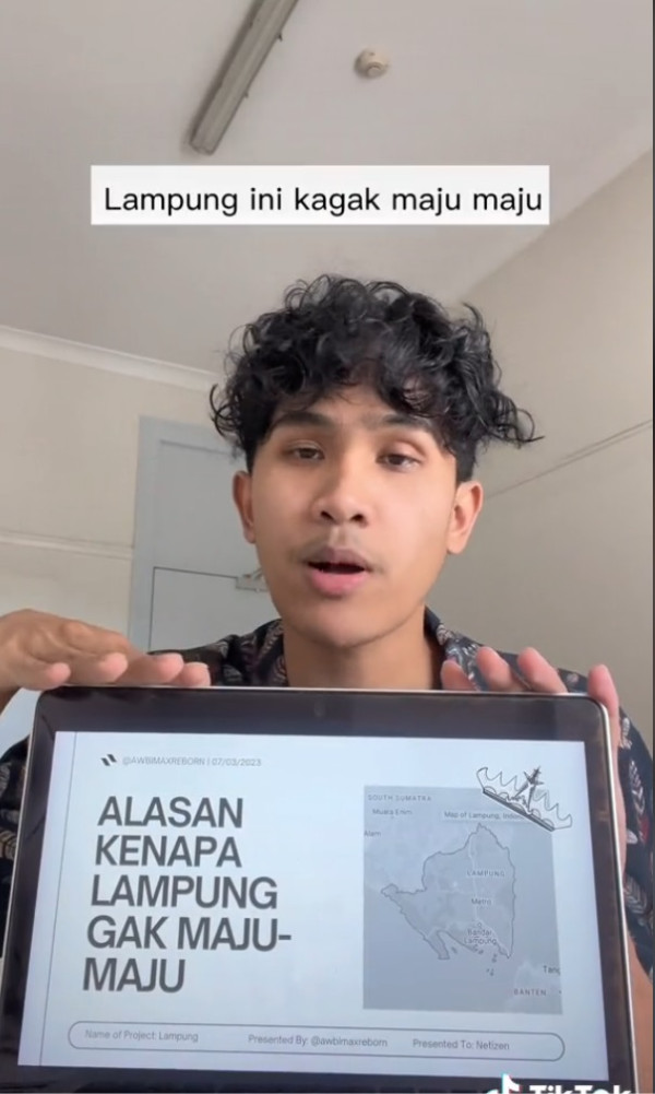 TikToker Awbimax Berencana Ajukan Protection Visa usai Dilaporkan Gegara Kritik Lampung