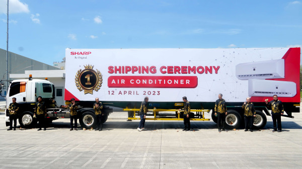 250 Unit AC Sharp Buatan Indonesia Dikirim ke Konsumen, Target Berikutnya Asia