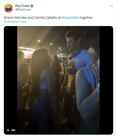 Pertemuan Shawn Mendes dan Camila Cabello di Coachella 2023 Hebohkan Warganet