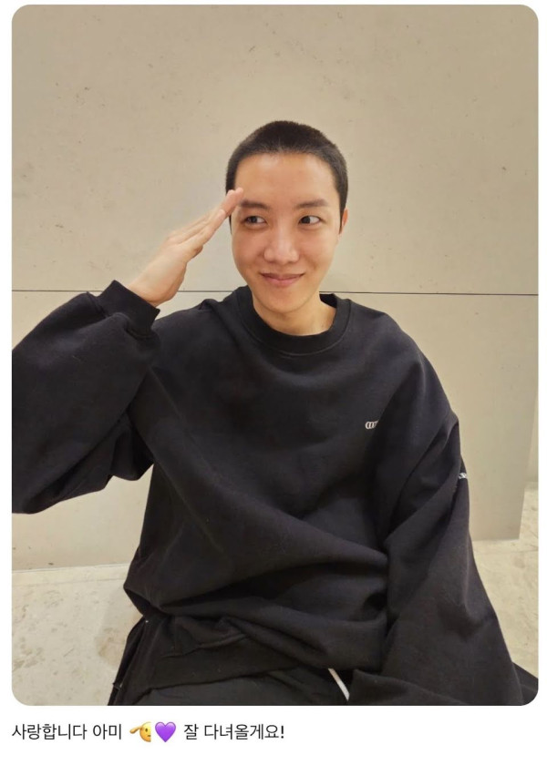J-Hope BTS Pamer Rambut Cepak, Siap Wajib Militer Hari Ini
