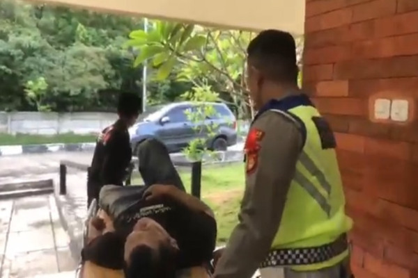 Kelelahan, Pemudik Pingsan di Tol Trans Sumatera