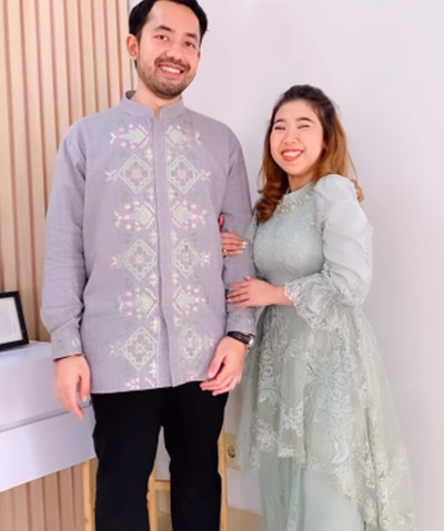 10 Artis yang Pakai Outfit Lebaran 2023 Warna Hijau Sage