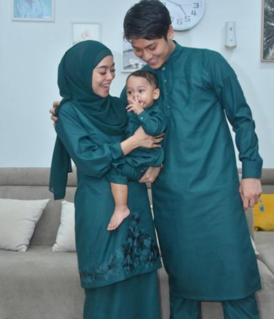 Outfit Lebaran Warna Hijau Botol Lesti Kejora Diprediksi Jadi Tren Tahun Depan