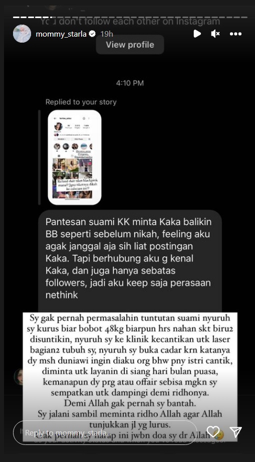 Diduga Selingkuh, Virgoun Sempat Tuntut Istri untuk Kurus dan Buka Cadar