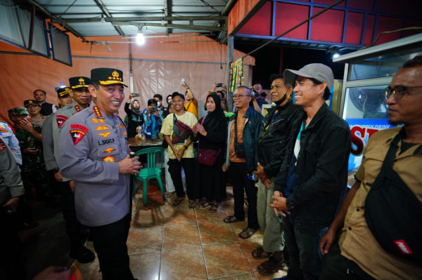 Kapolri Sapa Pemudik, Pastikan Arus Mudik dan Balik Lebaran Lancar