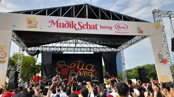 Tekan Angka Kecelakaan Lalu Lintas, Sasa Gelar Mudik Sehat Bareng 3.556 Pemudik