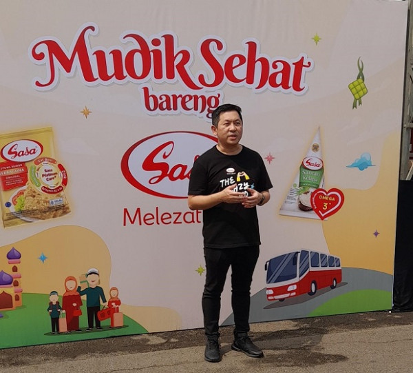 Tekan Angka Kecelakaan Lalu Lintas, Sasa Gelar Mudik Sehat Bareng 3.556 Pemudik
