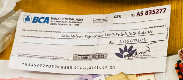 Heboh Tuna Wiswa di Bogor Kantongi Uang Jutaan Rupiah dan Cek Rp1,3 Miliar