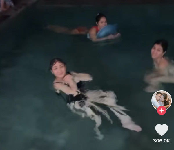 Nagita Slavina Pakai Baju Seksi saat Berenang di Bali, Netizen: Cerah Banget