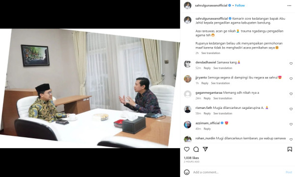 Sahrul Gunawan Umumkan Rencana Pernikahan dengan Dine Mutiara usai 7 Tahun Menduda