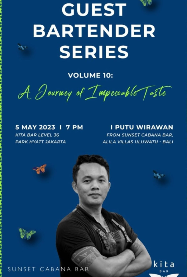 5 Mei, PHJ Hadirkan Mixologist Tenar I Putu Wirawan